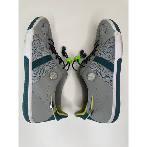 PLAE Unisex Butler Sneakers Womens 10 Nexus Grey Nubuck Leather Mesh Low Lace Up - Picture 6 of 11